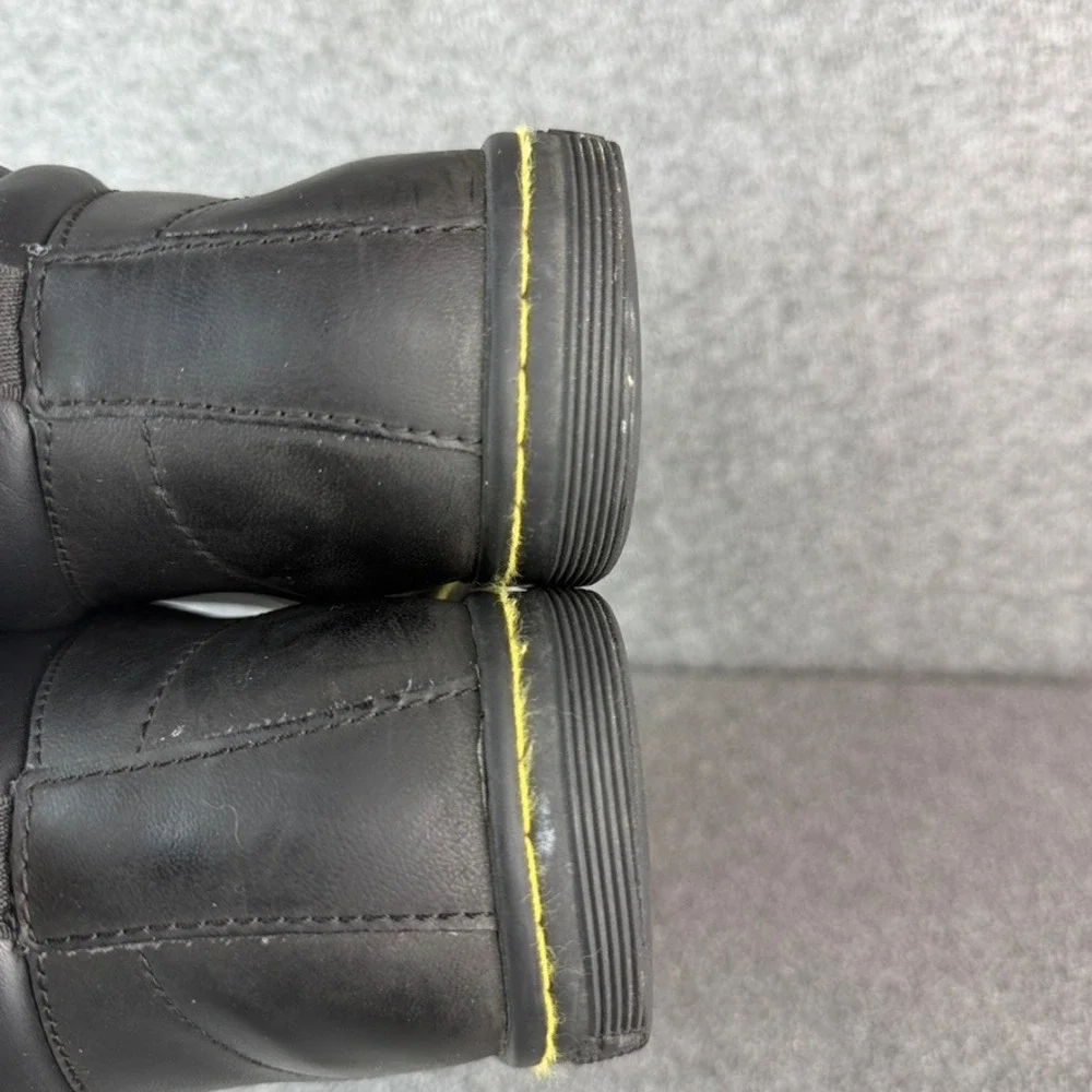 Dr. Martens Maleke Black Leather Casual Boots Sneaker Chukka Mid Mens Size